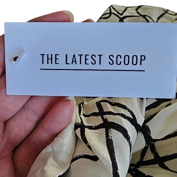 ASTR Black and White Sanger Maxi Dress Sz S - Picture 8 of 11